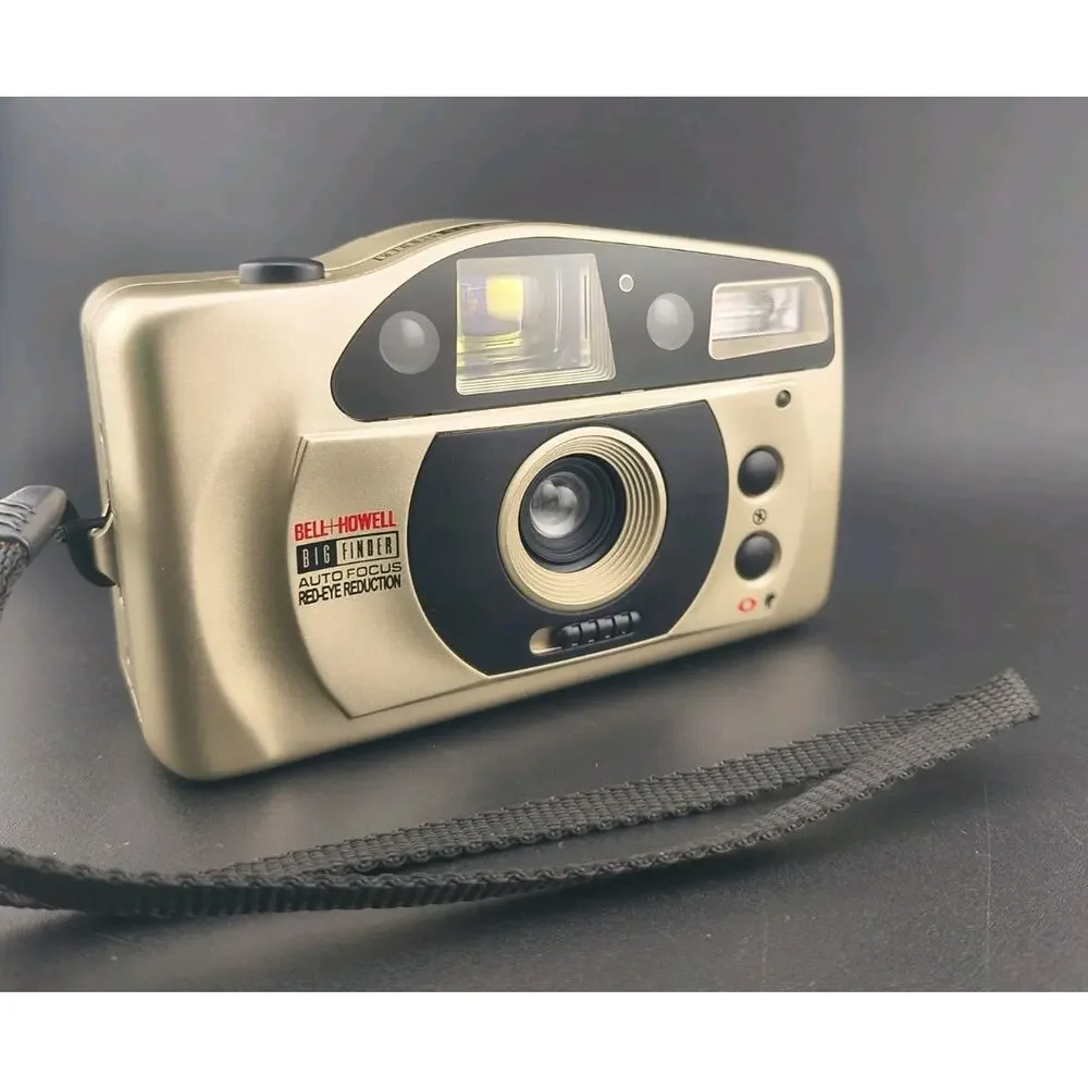 Bell & Howell Big Finder 35mm Camera w/ Case Tested